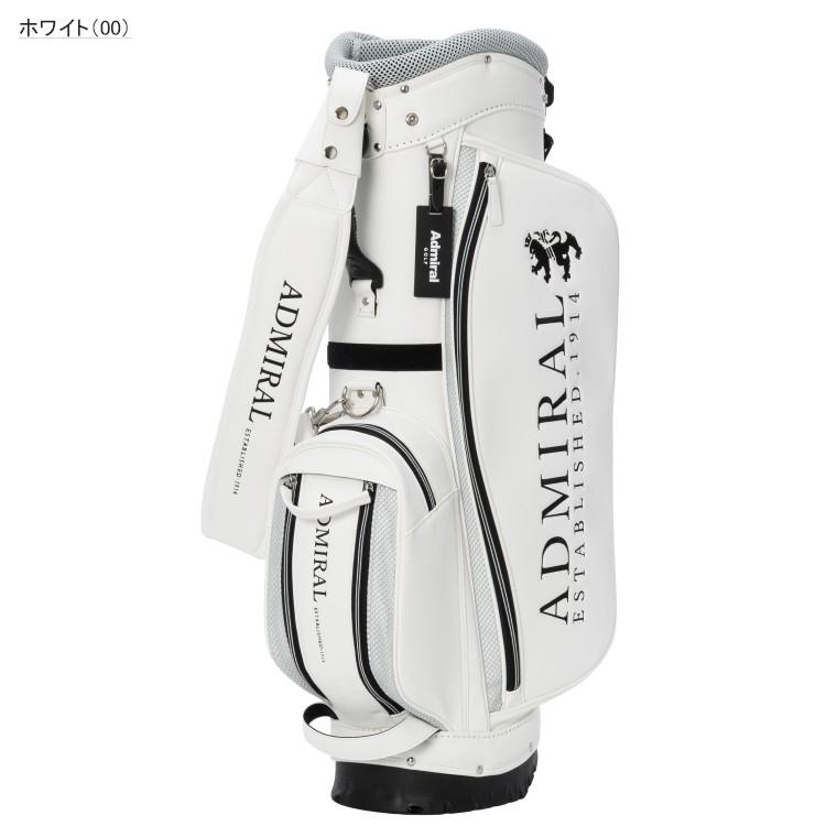 Admiral ホワイト ゴルフバッグ・キャディバッグ Admiral Golf（アドミラルゴルフ） キャディバッグ スタンドバッグ