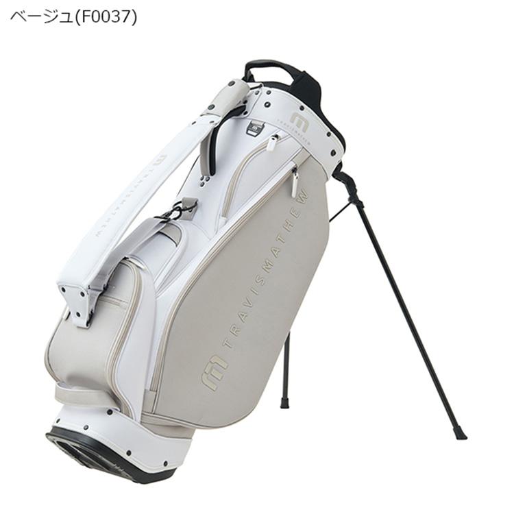 Travis Mathew ホワイトキャディバッグ TRAVISMATHEW トラヴィスマシュー ゴルフ キャディバッグ メンズ