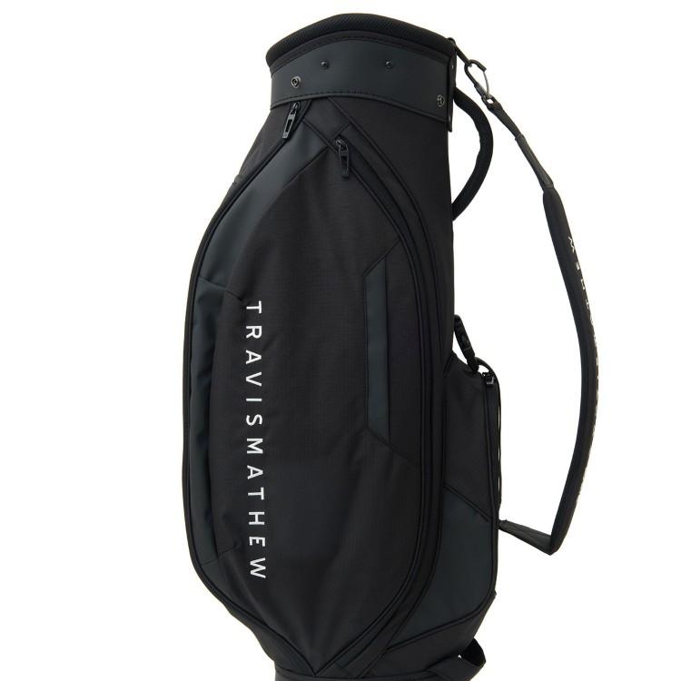 TravisMathew/トラビスマシュー キャディバッグ８型【ブラック】新品！ TRAVISMATHEW トラヴィスマシュー ゴルフ キャディバッグ メンズ