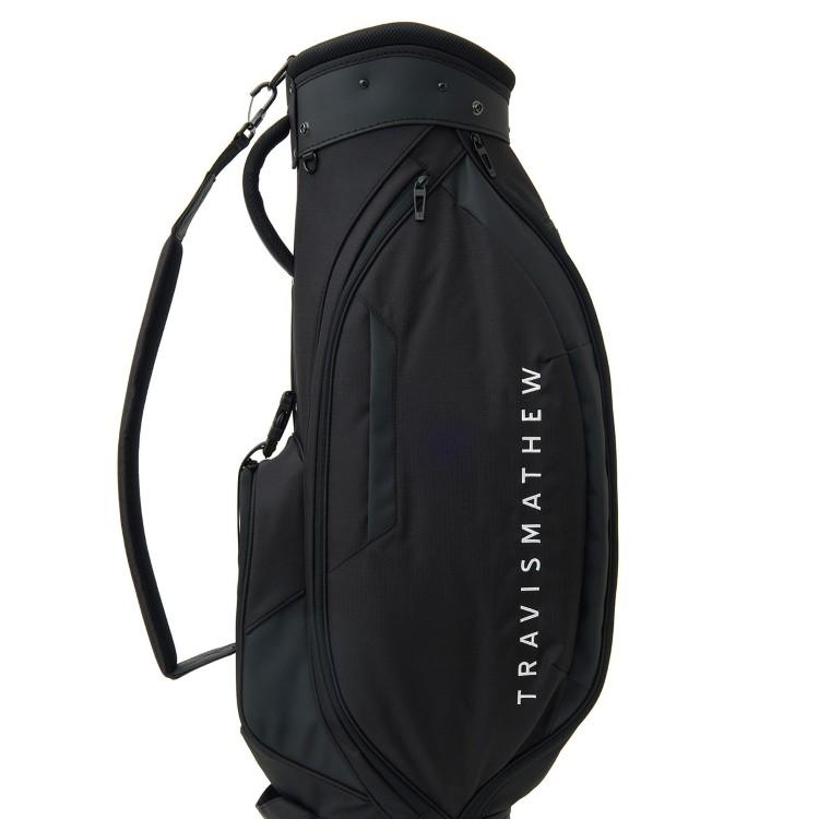 TravisMathew/トラビスマシュー キャディバッグ８型【ブラック】新品！ TRAVISMATHEW トラヴィスマシュー ゴルフ キャディバッグ メンズ