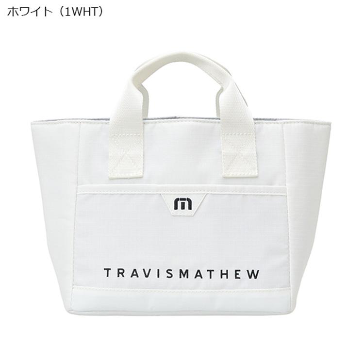 Travis Mathew トートバッグ ホワイト TRAVISMATHEW トラヴィスマシュー ゴルフ ミニトートバッグ メンズ