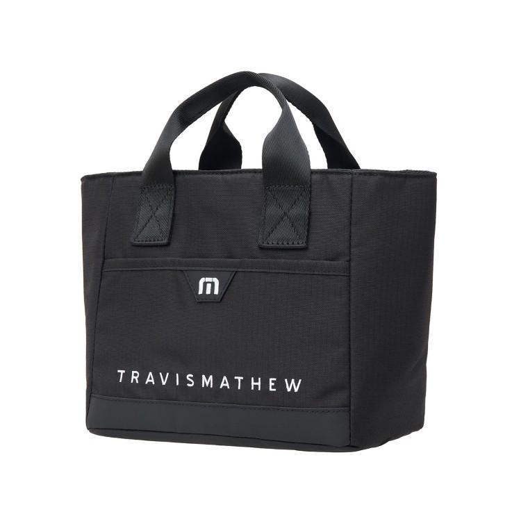 極美品✨　TravisMathew トラヴィスマシュー　トートバッグ　ブラック TRAVISMATHEW トラヴィスマシュー ゴルフ ミニトートバッグ メンズ