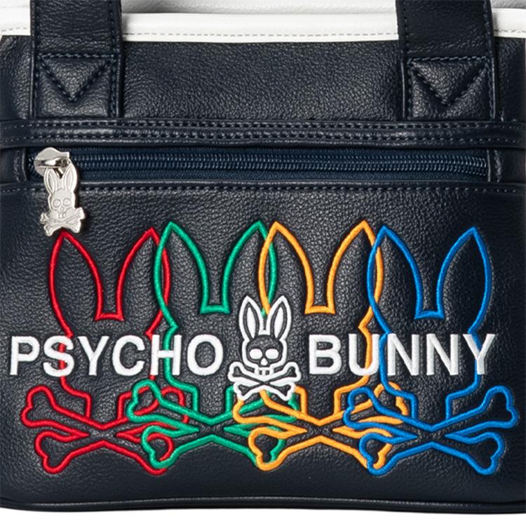 最終値下げ PSYCHO BUNNY カートバック 2026年モデル サイコバニー ラウンドトートバッグ PBMG6ABA メンズ レディース