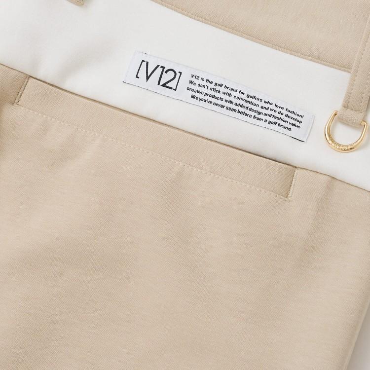 V12（ヴィ・トゥエルヴ） ゴルフ パンツ メンズ テーパードパンツ