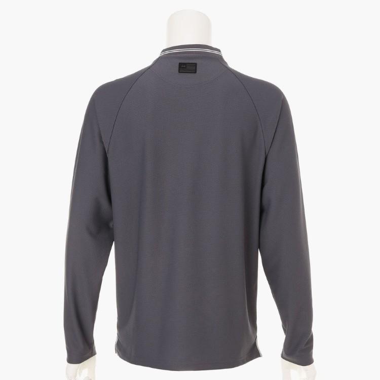 お値下　BRIEFING 長袖ハイネックシャツ グレー サイズ：M BRIEFING GOLF ブリーフィング 裏起毛 ハイネック長袖T