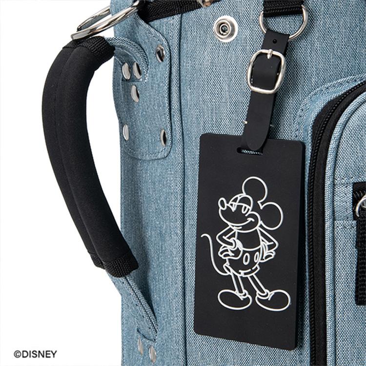 【激レア】ベルディング ミッキーマウス サファリクラブ カート式 キャディバッグ Disney（ディズニー） ゴルフ キャディバッグ メンズ 9.0型 4分割 3.4