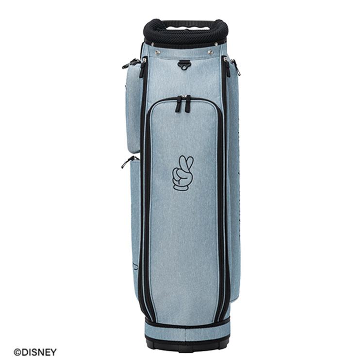 Disney（ディズニー） ゴルフ キャディバッグ メンズ 9.0型 4分割 3.4