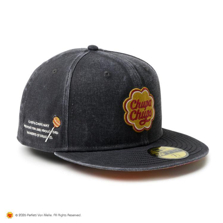 NEWERA × チュッパチャプス / 59FIFTY コラボ キャップ NEW ERA（ニューエラ） キャップ コラボ メンズ レディース 帽子