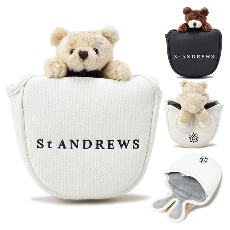 St ANDREWS 爆買 セントアンドリュース ゴルフ パターカバー マレット