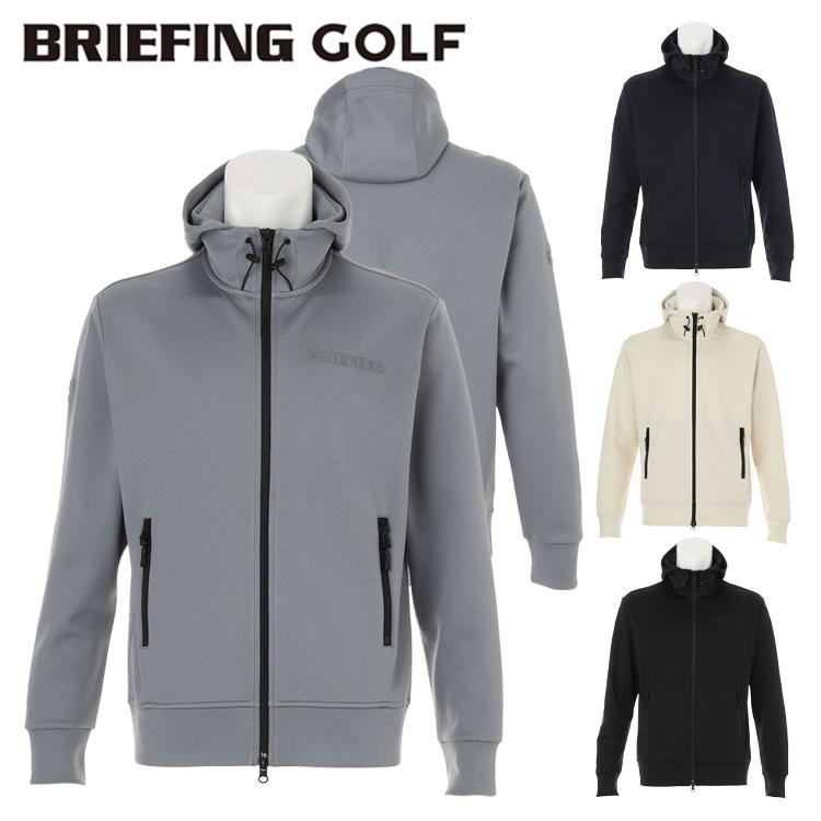 美品　BRIEFING ブリーフィング　ジップパーカー　ゴルフウェア　XL BRIEFING GOLF（ブリーフィングゴルフ） ブリーフィング ゴルフ