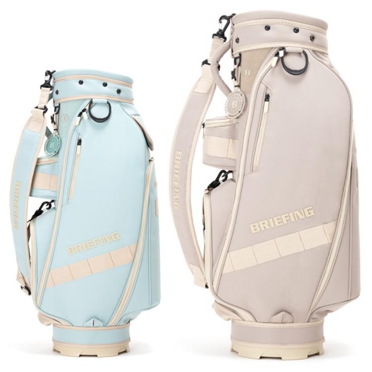 BRIEFING GOLF キャディバッグ　竹内ゴルフ　ベージュ BRIEFING GOLF（ブリーフィングゴルフ） ブリーフィング ゴルフ