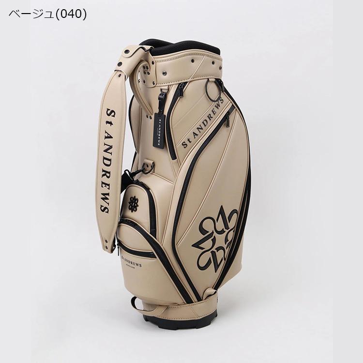 St ANDREWS セントアンドリュース キャディバッグ 9型 St ANDREWS セントアンドリュース ゴルフ キャディバッグ メンズ