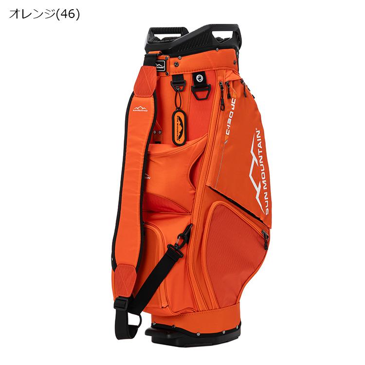 軽量　SUN MOUNTAIN キャディバッグ オレンジ サンマウンテン ゴルフ SUN MOUNTAIN（サンマウンテン） ゴルフ キャディバッグ メンズ