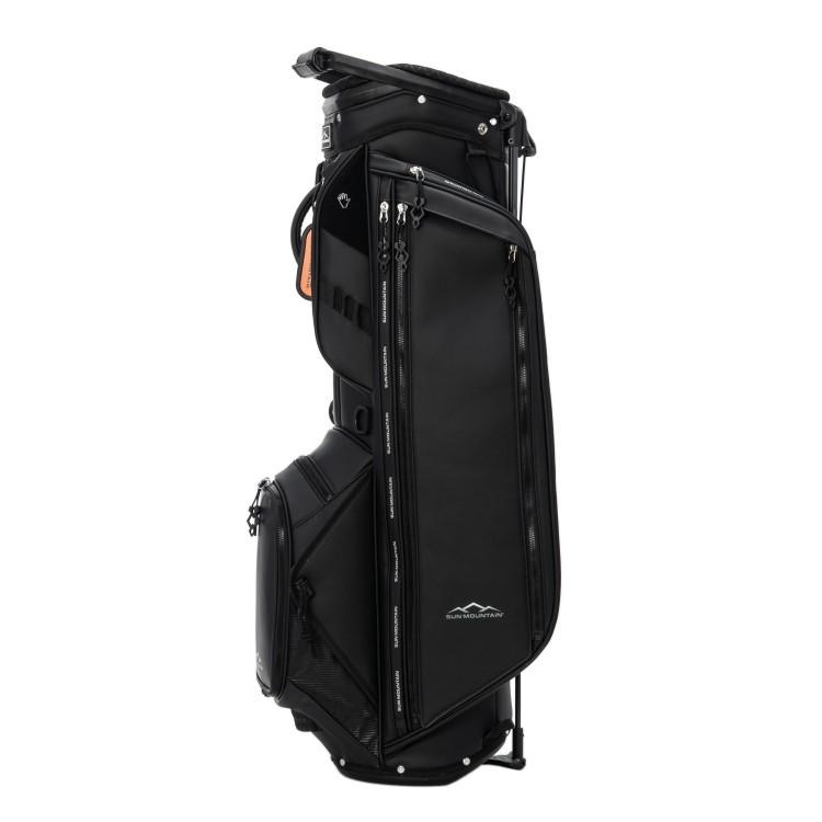 sun mountainレザーキャディバッグ Amazon | Sun Mountain 2024 レザーゴルフスタンドバッグ ブラック