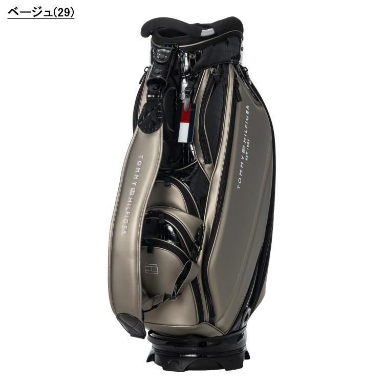 中古 美品 24年モデル トミーヒルフィガー キャディバッグ TOMMY HILFIGER GOLF（トミー ヒルフィガー ゴルフ） 「24・25日限定