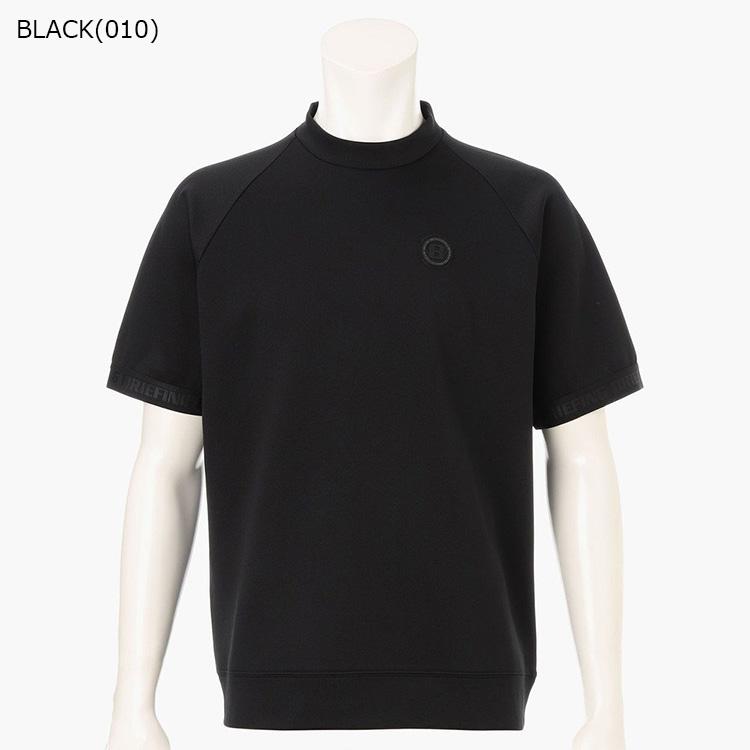 BRIEFING ゴルフ用モックシャツ☆　BBG261M04 未使用 黒 L BRIEFING GOLF（ブリーフィングゴルフ） ブリーフィング ゴルフ モック
