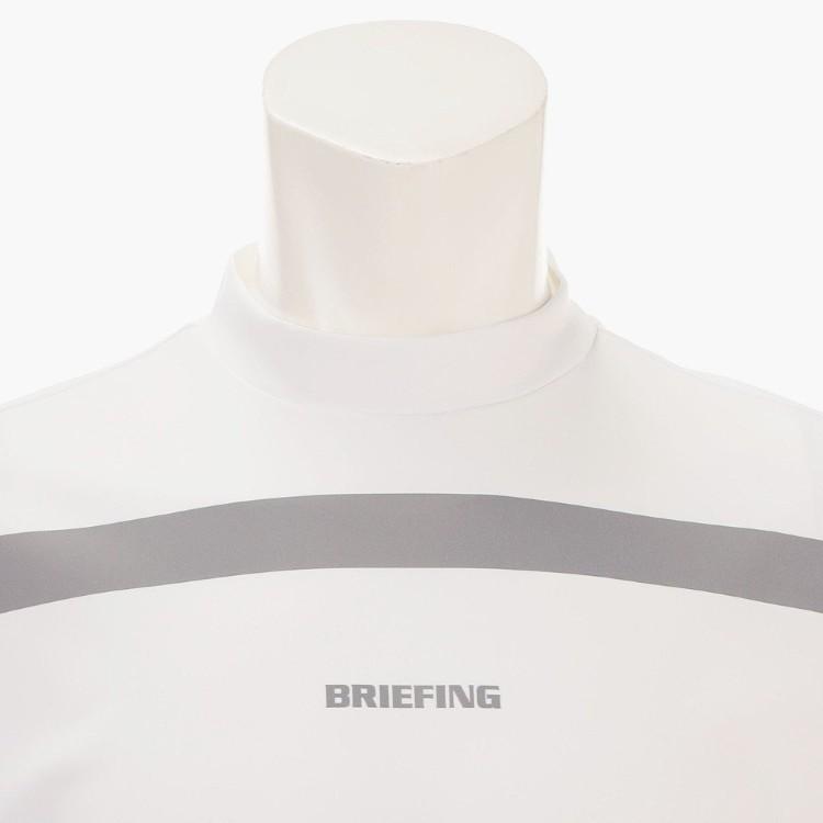 ブリーフィング ゴルフ モックシャツ メンズ 半袖 シャツ バックロゴ ストレッチ 吸水速乾 UV パネルボーダー 春夏 秋 ゴルフウェア BRIEFING GOLF BRG261M57_8