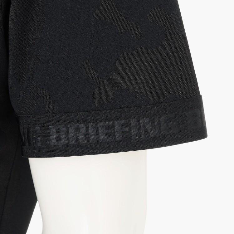 BRIEFING ポロシャツ XL ブラック×カモ BRIEFING GOLF（ブリーフィングゴルフ） ブリーフィング ゴルフ
