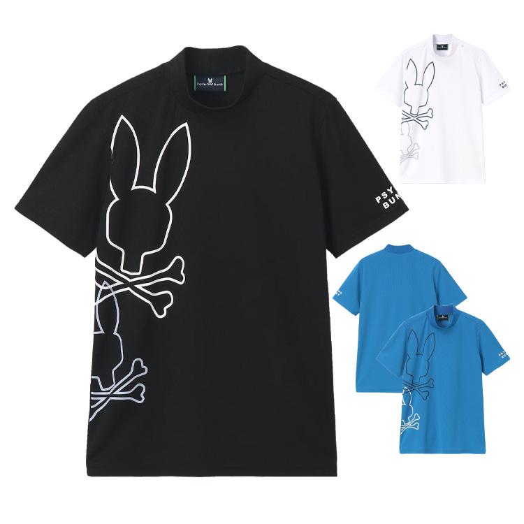 Psycho Bunny（サイコバニー） ゴルフ モックシャツ メンズ 半袖