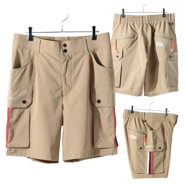 DECEMBERMAY ゴルフウェア　パンツ ディセンバーメイ ゴルフ ショートパンツ メンズ パンツ 撥水 軽量