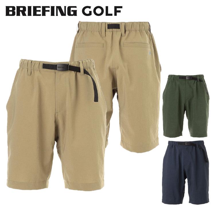 ブリーフィング　ハーフパンツ　ショートパンツ　ゴルフウェア　メンズ　ベージュ系 BRIEFING GOLF（ブリーフィングゴルフ） ブリーフィング ゴルフ