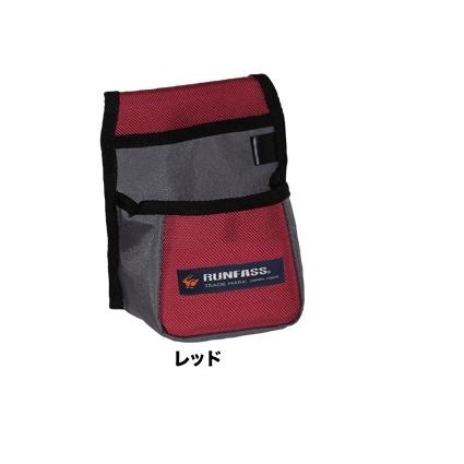 マレットゴルフ 用品 ボールカードポーチ ランファス 赤 メール便可