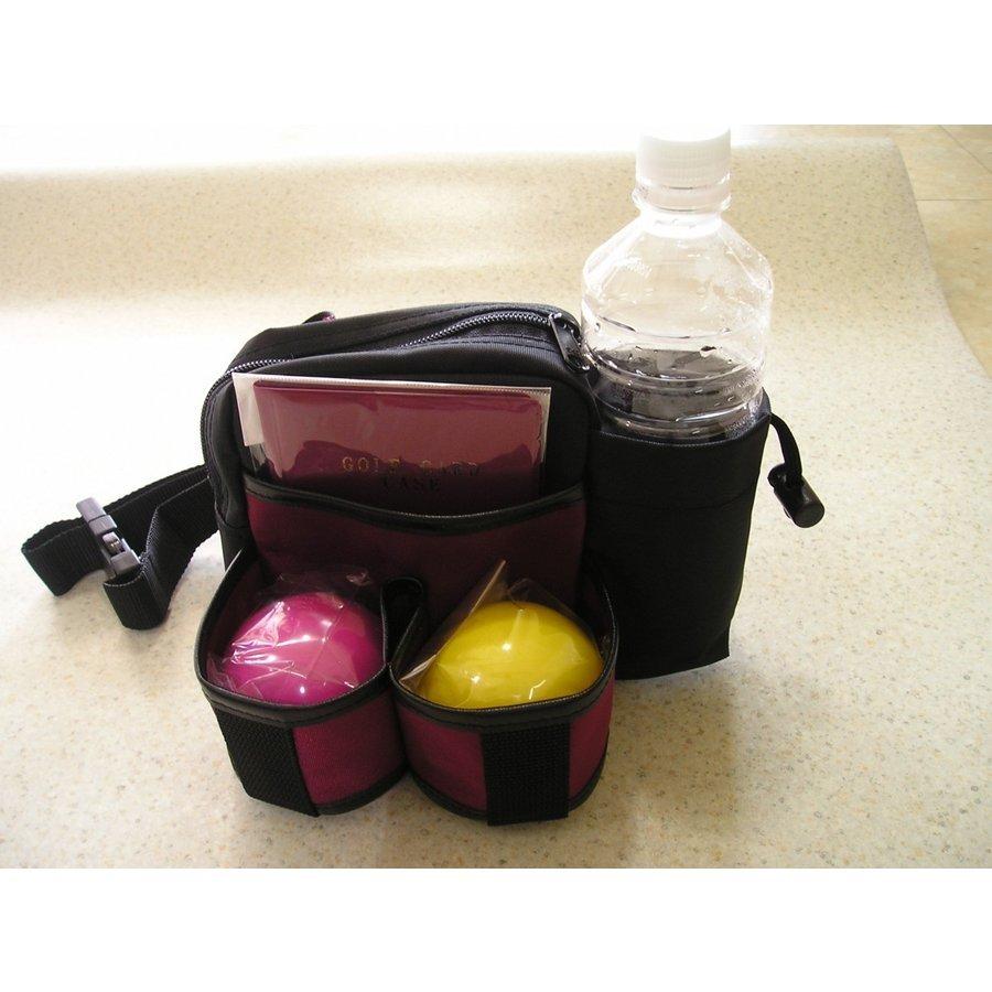 マレットゴルフ ポーチ 用品 ウエストポーチ ボール収納 ボールポーチ