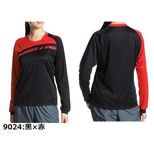 ASICS バレーボールウェア 長袖 アシックス Tシャツ レディース