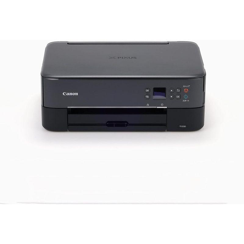 【値下げ中】 Canon プリンター A4インクジェット複合機 PIXUS TS5330 ブラック 2019年モデル テレワーク向け 【1552267993】(9598円)
