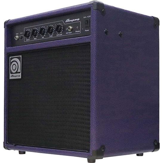 Ampeg (アンペグ) BA-108 (BA108) Purple (パープル) 20W ベースアンプ 限定カラー 残り1台