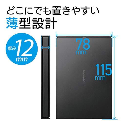 エレコム 外付けSSD ポータブル 1TB PS4(メーカー動作確認済) USB3.1 