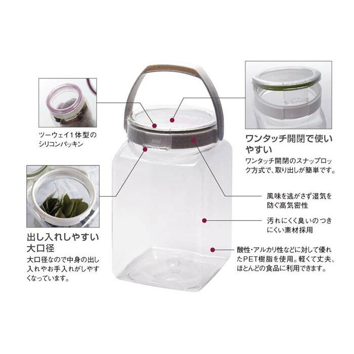 FRESHLOK メーカー公式 フレッシュロック 丸型1.0L 3個セット 高気密