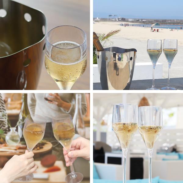 TAKEYA（タケヤ） チェアーズ シャンパングラス 割れにくい フレッシュ