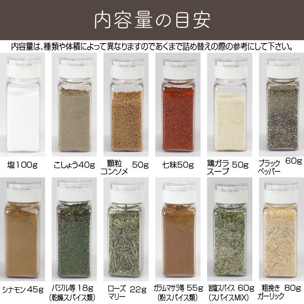 調味料受け FRESHLOK メーカー公式 フレッシュロック スパイスボトル 110ml 3個