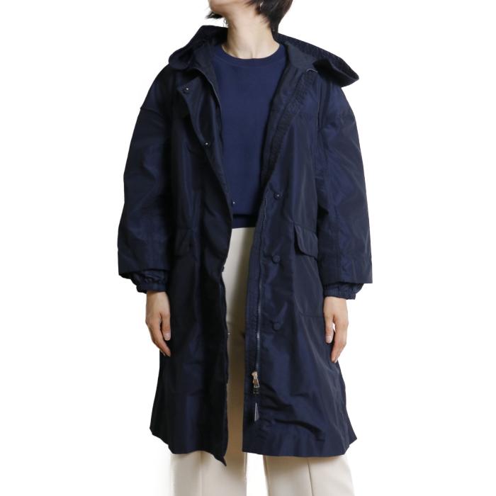 送料無料 モンクレール Moncler レディース コート Hellotrope 779 ネイビー Navy Takeyaオンラインpaypayモール店 通販 Paypayモール