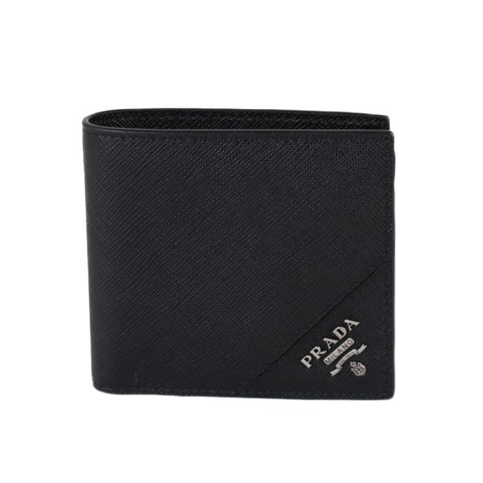 魅力的な プラダ Prada 二つ折り財布 2mo912 Qme F0002 Nero ブラック メンズ Pricedbw 最先端 Wjhni Com