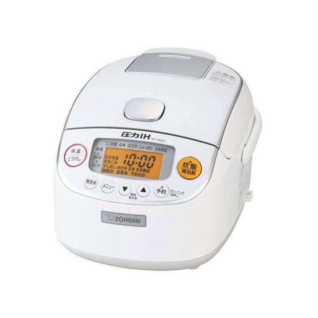 送料無料 象印 圧力ih炊飯ジャー 極め炊き ホワイト ハイクオリティ Np Rm05 Wa Zojirushi 3合炊き
