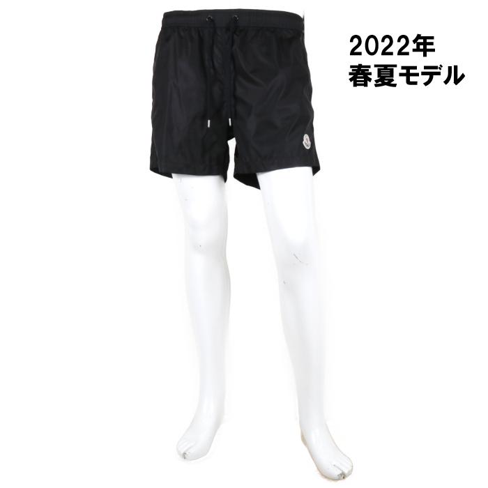 MONCLER(モンクレール) メンズ スイムパンツ ブラック/ホワイト