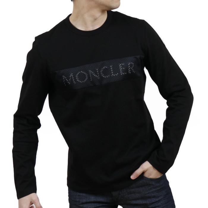 売れ筋 送料無料 モンクレール Moncler メンズ 長袖 クルーネック Tシャツ 8d718 999 ブラック Black 8d 90t 現金特価 Orientalweavers Com