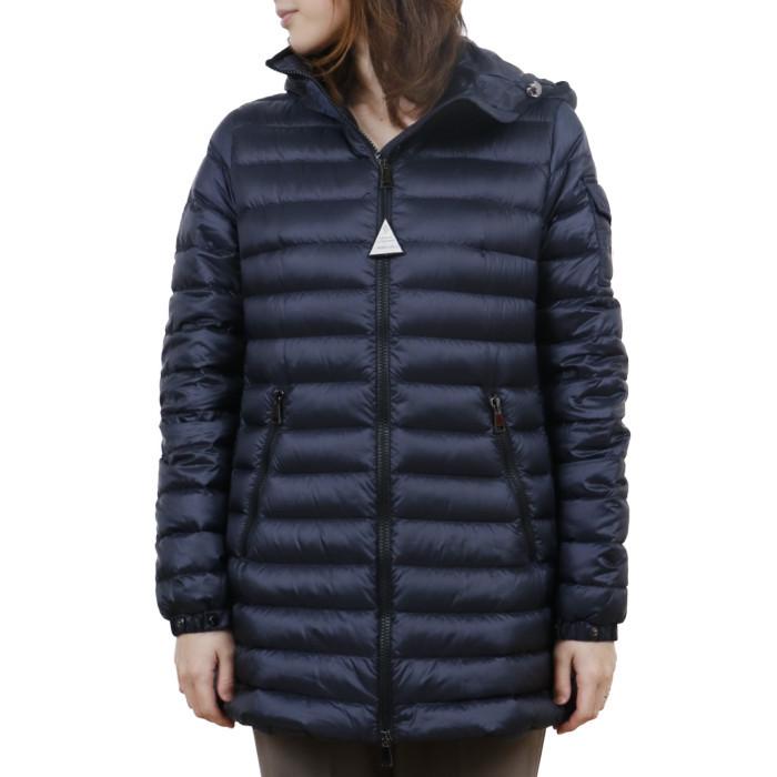 大人気新品 ダウン レディース MONCLER 【送料無料!】モンクレール コート ネイビー【NAVY】 778 5396Q 1B11300