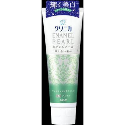 ライオン ハミガキ クリニカエナメルパール フレッシュシトラスミント ライオン ハミガキ クリニカエナメルパール フレッシュシトラスミント