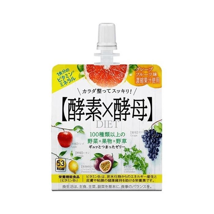 メタボリック 酵素 酵母イースト エンザイム ダイエットゼリー グレープフルーツ味 150g Takeyaオンラインショップヤフー店 通販 Yahoo ショッピング