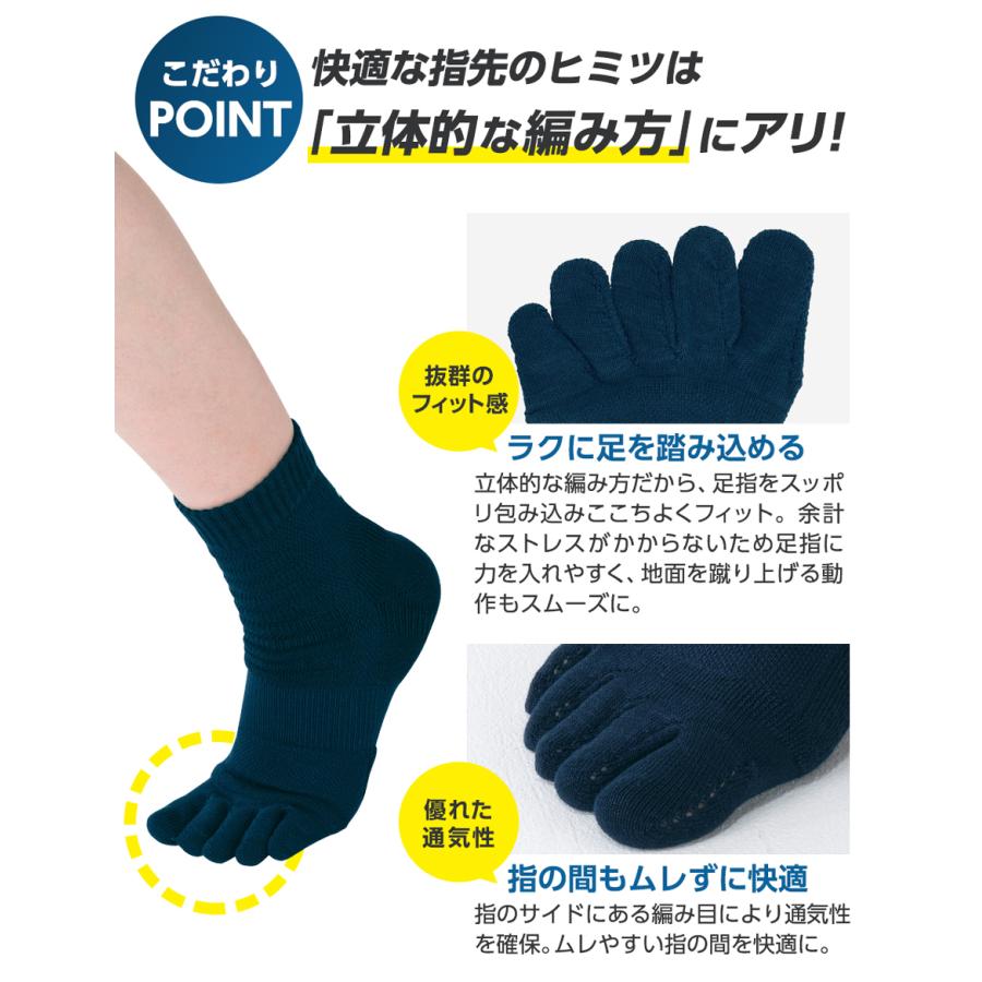 ファイテン スポーツソックス 5本指 アンクル くるぶし(2足組、2足入り) |  | 11