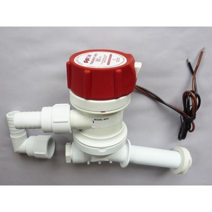 rule 800GPH ライブウェルポンプ L字型 403C : 竹屋釣具店 - 通販