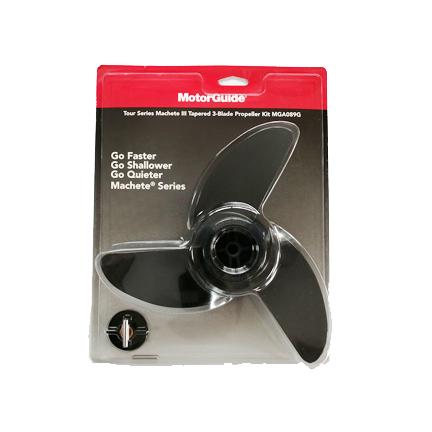 送料無料 モーターガイド Motorguide 高性能3枚プロップ マチェット3