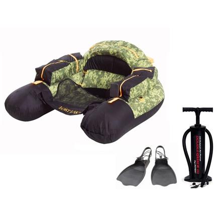 釣り具 バス釣り用フローターセット(厚手ウェダー、フローター