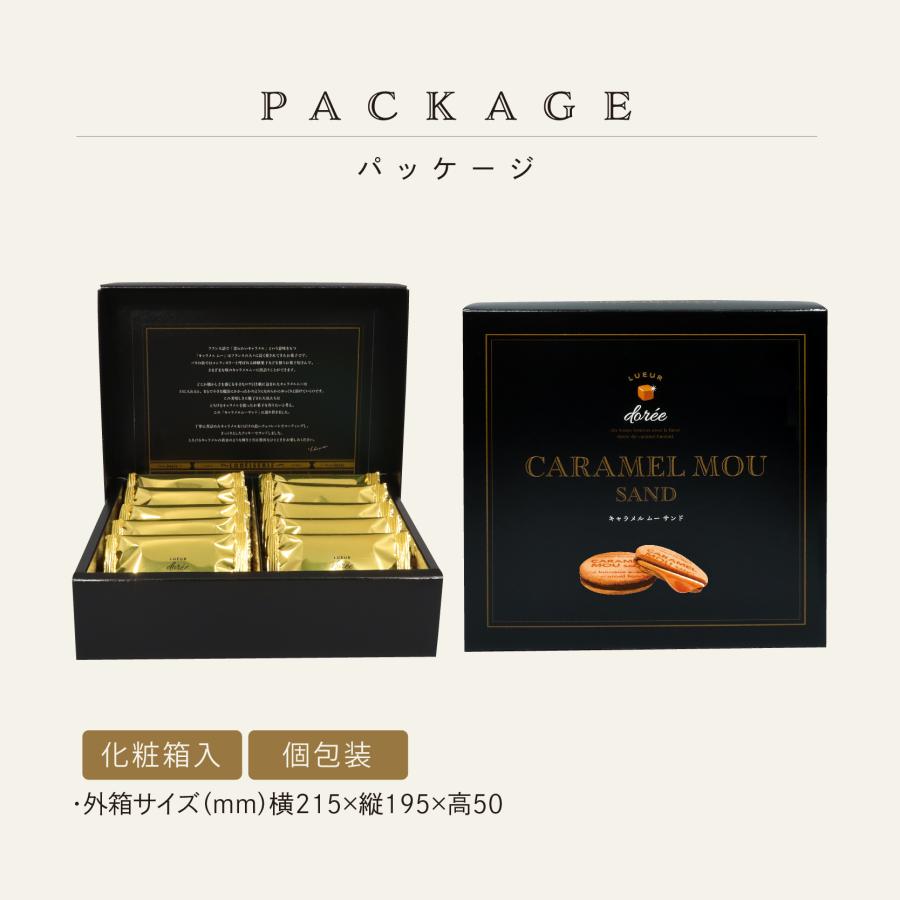 キャラメルムーサンド 10個入 リュウールドレ 焼き菓子 洋菓子 キャラメルムーサンド 10個入 リュウールドレ 焼き菓子 洋菓子