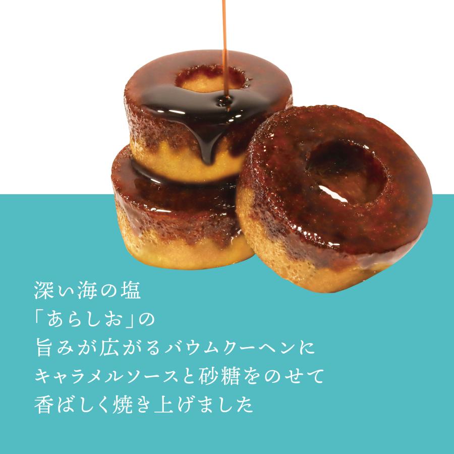 塩バウム -キャラメリゼ仕立て- 6個入 竹沢製茶 ギフト 手土産