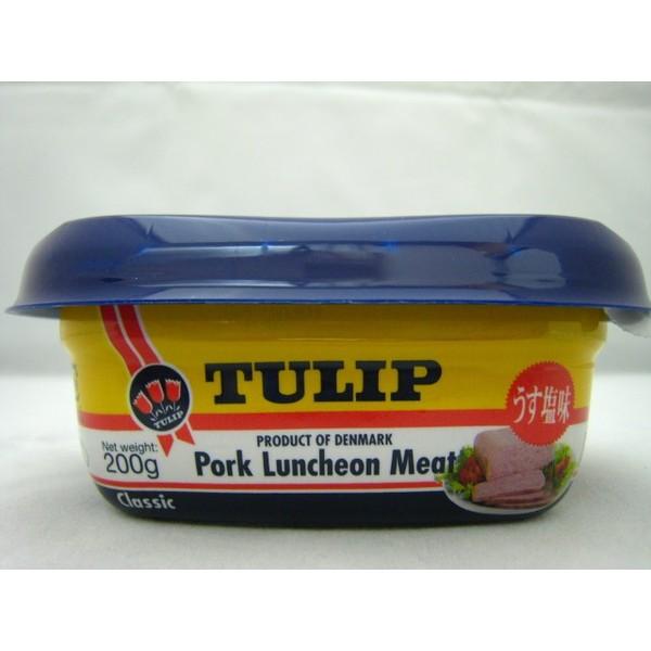 チューリップ ポークランチョンミート（うす塩味）200g TULIP エコ