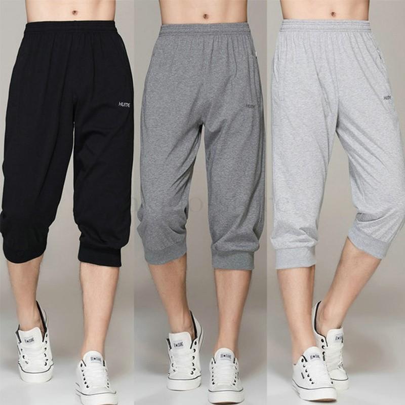 ジョガーパンツ メンズ 夏 リラックス スポーツパンツ クロップド７分丈 サルエル スウェット メンズファッション ズボン カジュアルパンツ イージー パンツ 正規品